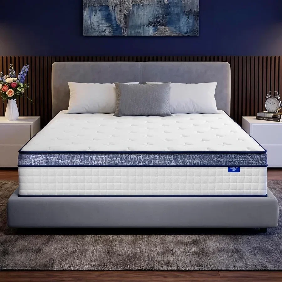 Memory Foam Mattress In A Box Queen - Матрас Queen, 12-дюймовый гибридный матрас Queen