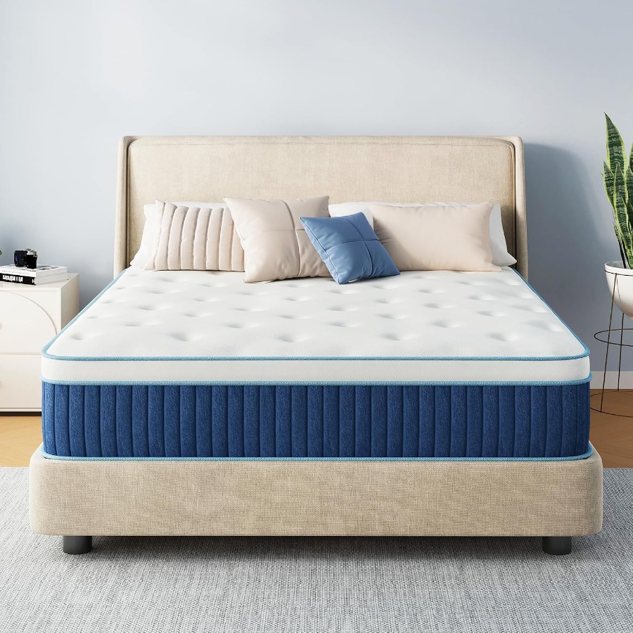 Memory Foam Mattress In A Box Queen - Гибридный матрас размером 12 дюймов, предназначенный