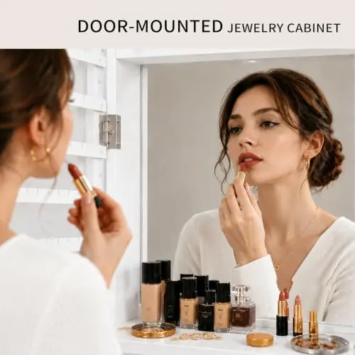 с зеркалом в полный рост, 6 ав – обзор и цена Full Length Mirror Jewelry Armoire
