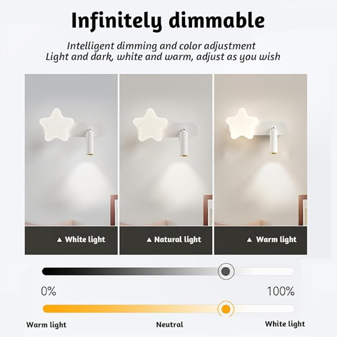 Светодиодный настенный светиль – обзор и цена Floating Nightstand With Led Light