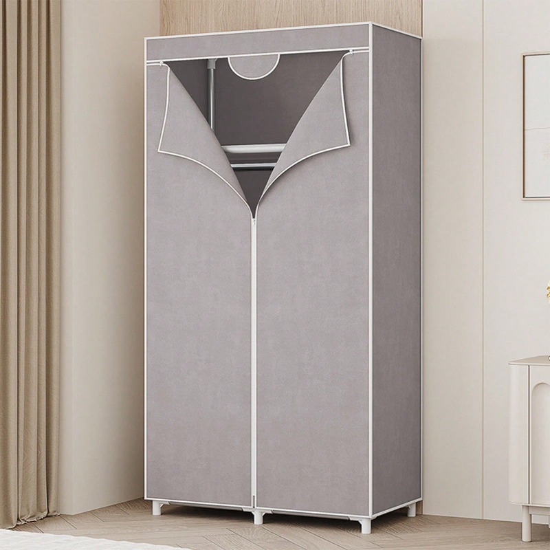 Красный/Серый/Синий/Кофейный п – обзор и цена Wardrobe Closet Portable Fabric Cover