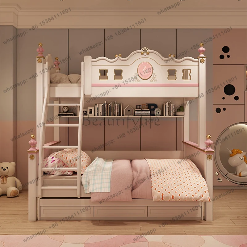 Современные роскошные двухъяру – обзор и цена Bunk Bed With Stairs And Slide
