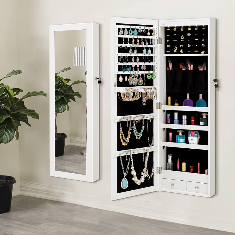 Зеркало для туалета на все тел – обзор и цена Full Length Mirror Jewelry Armoire