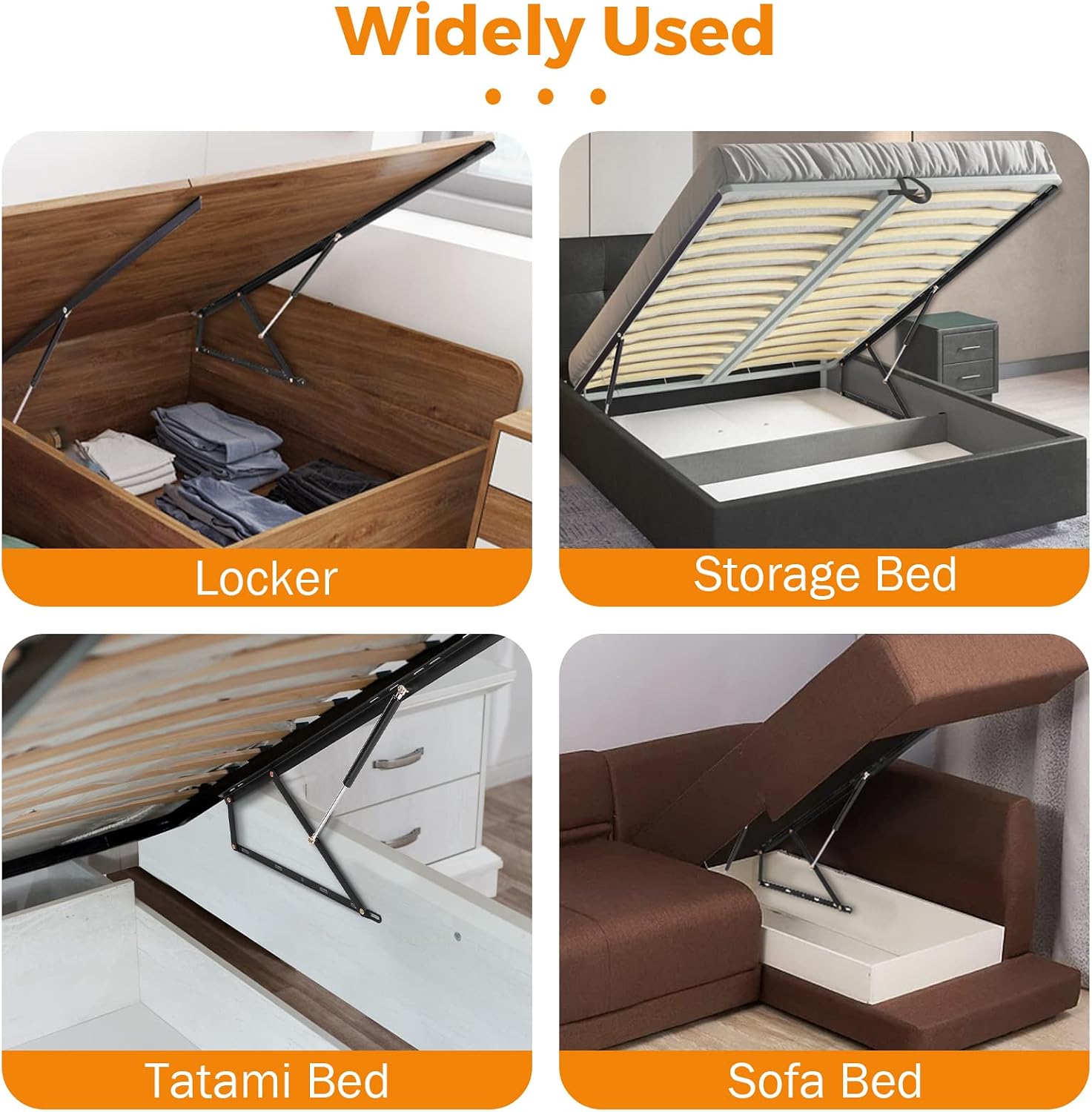 Механизм подъема кровати высот – обзор и цена Gas Lift Storage Bed Hydraulic