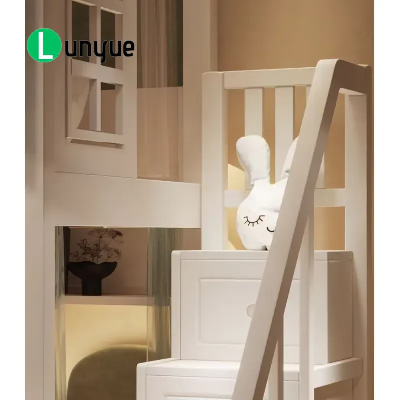 Двухъярусная кровать Ankke Cus – обзор и цена Bunk Bed With Stairs And Slide