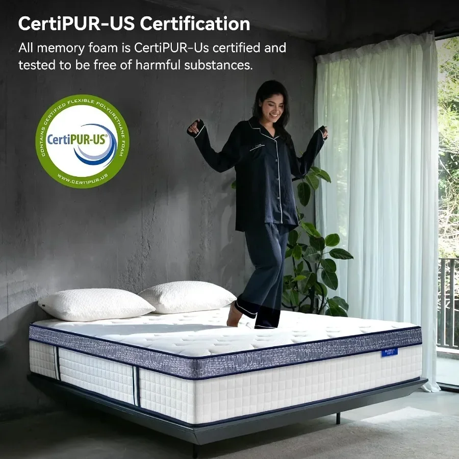 Матрас Queen, 12-дюймовый гибр – обзор и цена Memory Foam Mattress In A Box Queen