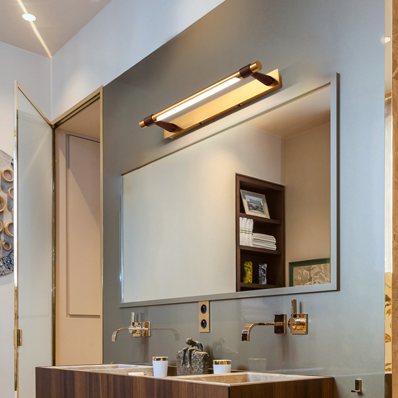 YEBMLP современный медный зерк – обзор и цена Dressing Table Vanity With Lighted Mirror