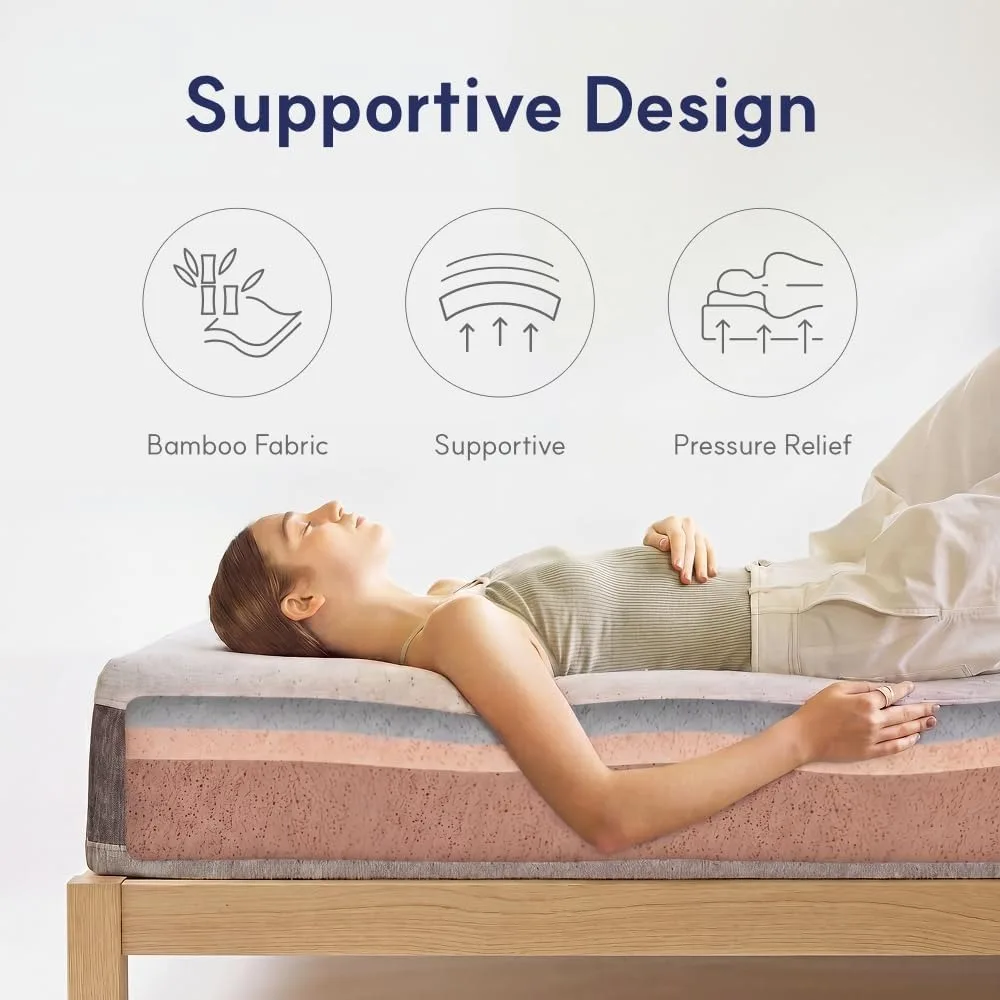 Матрас из пены с эффектом памя – обзор и цена Memory Foam Mattress In A Box Queen