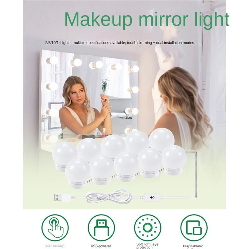 Светодиодная лампа для туалетн – обзор и цена Dressing Table Vanity With Lighted Mirror