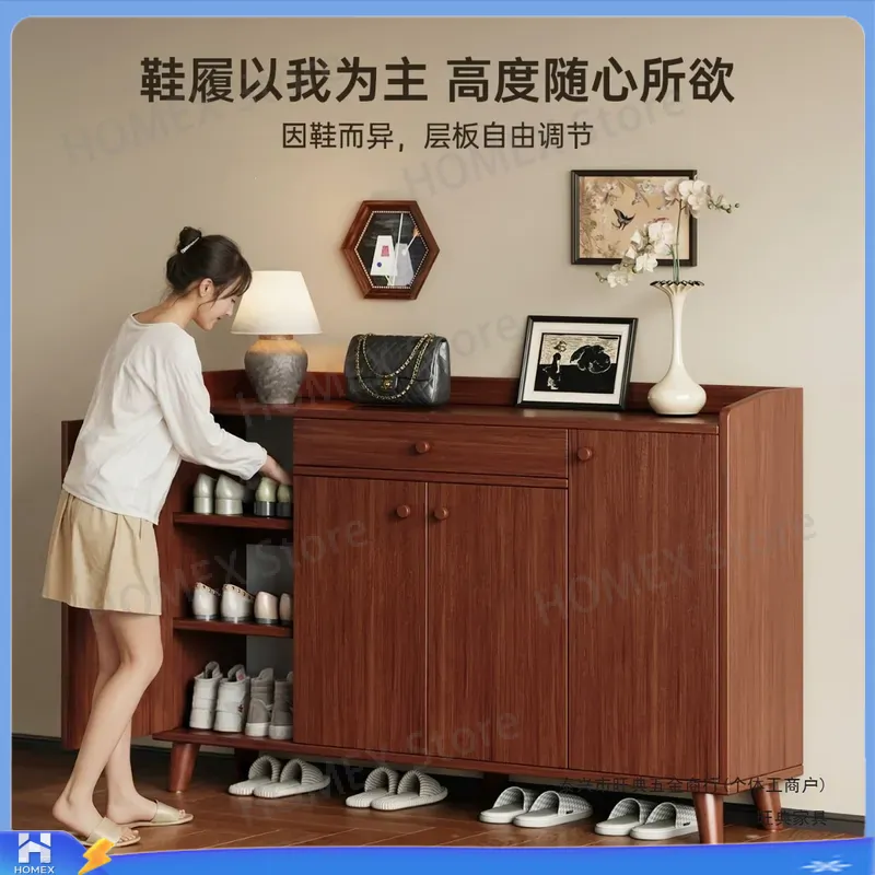 Винтажная тумба для обуви, узк – обзор и цена Shoe Rack Cabinet Narrow Entryway